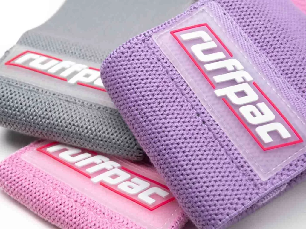 resistance hip bands exercise workout booty bands fabric glute circle glute loops non slip ruffpac 9